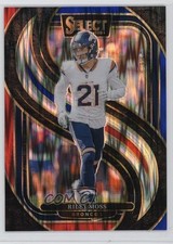2024 Panini Select Premier Level Red & Blue Shock Prizm Riley Moss #190 6o3