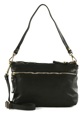 CAMPOMAGGI Leto Crossbody Bag Umhängetasche Tasche Nero schwarz Neu