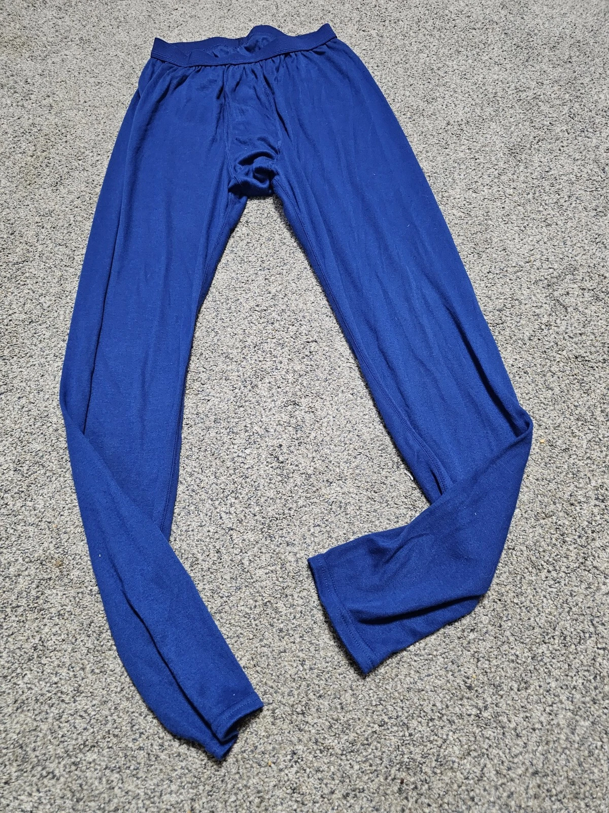 Patagonia Capilene Pants Mens L Blue Performance Base Layer Bottom France