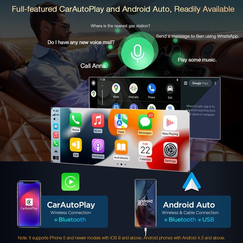 8.8" Android 13 8+128GB Car Screen GPS CarPlay Retrofit For BMW 3/5 E60 E90 CCC - Picture 16 of 24