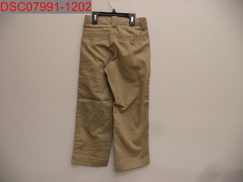NWOT - Gap Kids Boys Khaki Easy Fit Adjustable Waist Uniform Pants, Size 6 - Picture 2 of 8