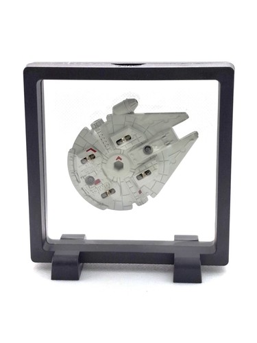 Tomica TSW-04 Star Destroyer Die-Cast Model in Floating Display Frame - Picture 3 of 4