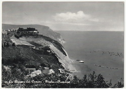 SIROLO - NUMANA - ANCONA - LA RIVIERA DEL CONERO - VIAGG. 1960 -96567-