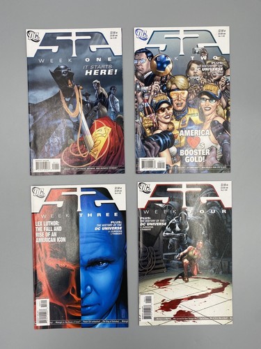 DC 52 Weekly Series Comic Lot 1-16 2006 Very Good Condition - Zdjęcie 2 z 5