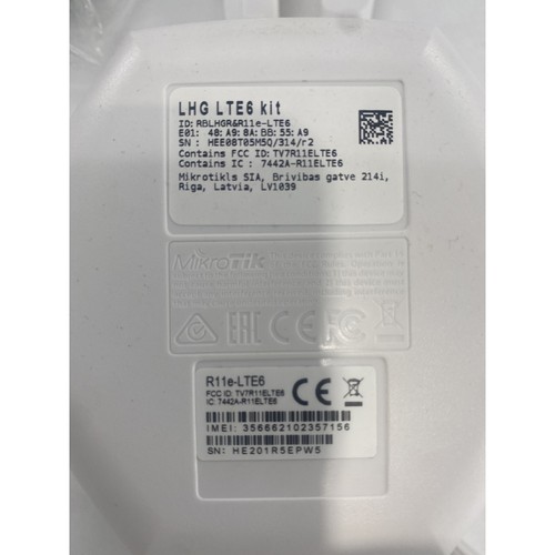 MikroTik RBLHGR&R11e-LTE6 LHG LTE6 Kit No Box - Picture 3 of 4