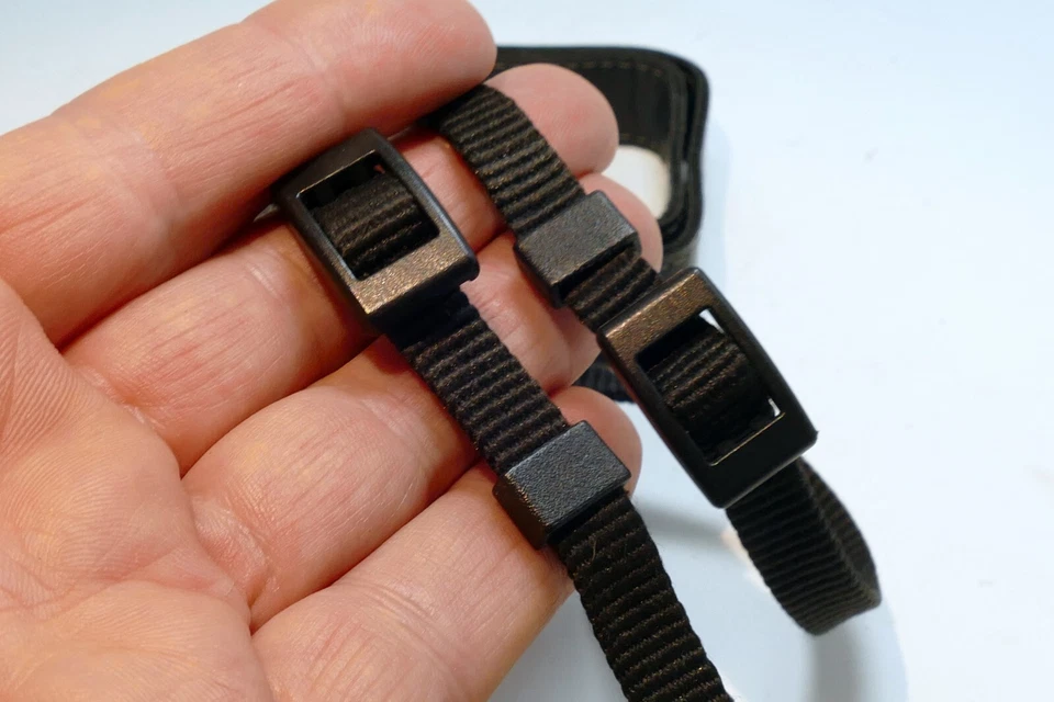 Correa de hombro para cámara Panasonic Lumix G de cuero de 2 cm de ancho - Original OEM Foto 3 de 4