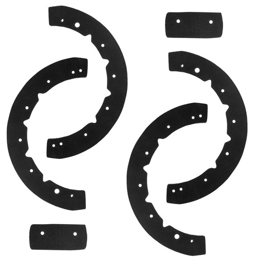 Caltric Rubber Auger & Scraper Bar for MTD 731-0781/A Snow Blower (4) Pack - Picture 4 of 7