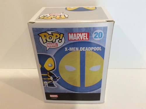 FUNKO POP! Deadpool Blue X-Men 20 Marvel Comics Vinyl Figure NEW - NRFB - Picture 2 of 4