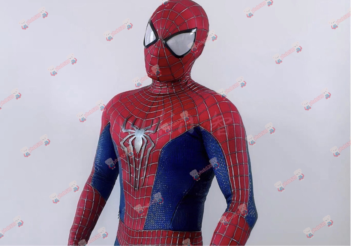 Amazing Spider-Man 2 Costume High Quality Polyester Stereo Coating