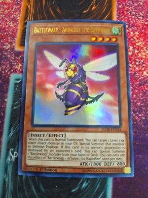 Yu-Gi-Oh! Battlewasp - Arbalest the Rapidfire BLHR-EN035 Ultra 1st Edition NM