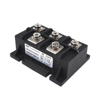 1pc MDS200A1600V 200A 1600V Three-phase Full Bridge Rectifier Module MDS200-16