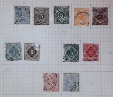 Germany Wurttemberg Early Stamps MH* and Used 20513