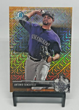 Antonio Senzatela 2017 Bowman Chrome Rockies Orange Refractor /25