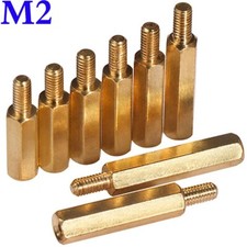 M2 Brass Male Female Hex Column Standoff Support Spacer Pillar for PCB Board