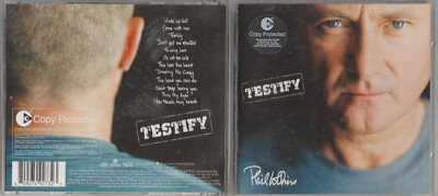 Testify von Phil Collins (12 Track CD Album, 2016)