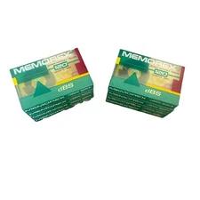Lot Of 8 New Sealed Memorex Normal Positon I dBS 120 Cassette Tapes 180m