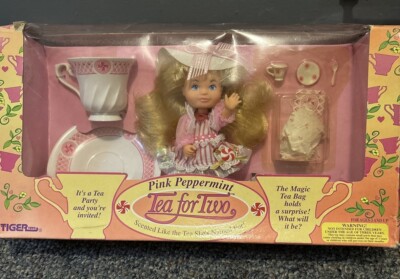 Vintage 1993 Tea For Two Doll   Pink Peppermint  
