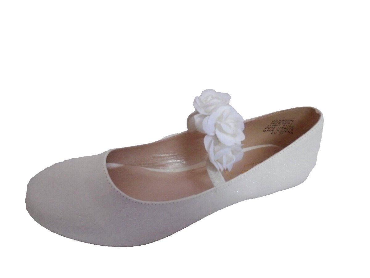 Ballet Flats Monsoon Holy Communion Shoes MONSOON CHILDREN OFF