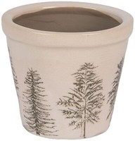 Clayre & Eef 6CENPT0001XS Dekoration Blumentopf Ø 8X7 Cm