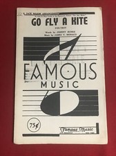 Go fly a kite big band arrangement Johnny Burke famous music James V  Monaco￼