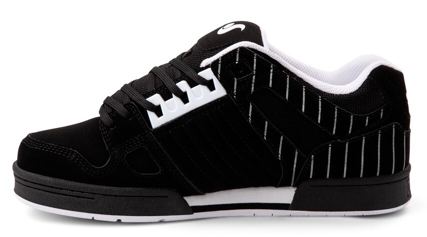 DVS CELSIUS BLACK / WHITE PINSTRIPE MENS DVF0000233 968 | eBay