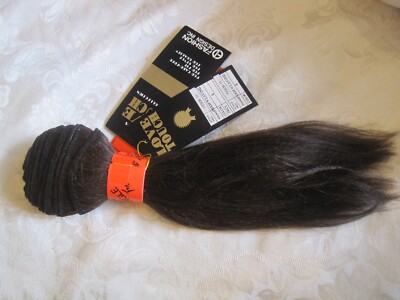 Love Touch 100% human hair weft perm weaving dark brown 4 perm 11