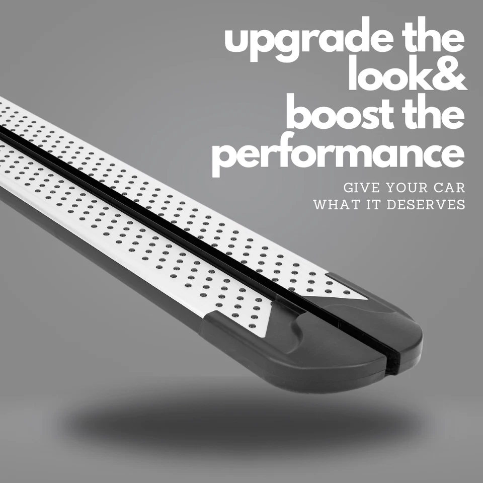 Erkul 5.2" Running Boards for Toyota RAV 4 RAV4 2013-2018 - 350 lb - Silver - Image 4 of 4