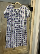NWT T by Talbots Strappy Back Sundress Print cotton Dress 1X
