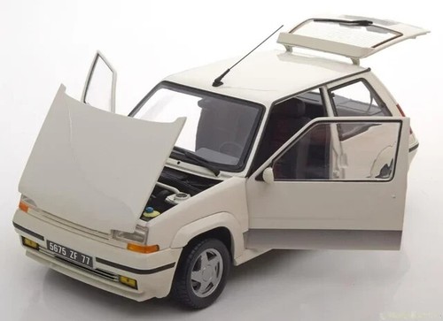 1/18 RENAULT 5 GT TURBO PH.2 SUPERCINCO 1989 BLANCO NOREV - Imagen 4 de 5