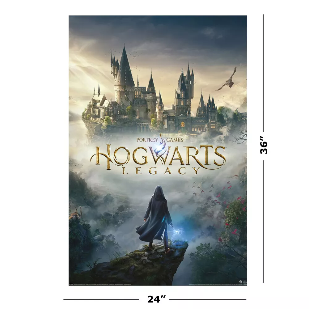 Hogwarts Legacy - Gaming Poster (Game Cover / Key Art - Harry Potter) (24 x  36)