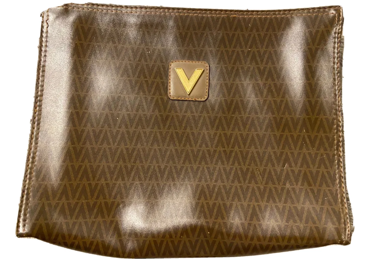 Mario Valentino Clutch bag Brown Monogram