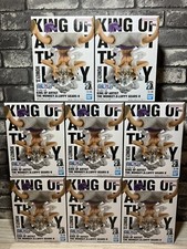 Anime One Peace Monkey D Luffy King of Artist Gear5 Nika Figure set of 8