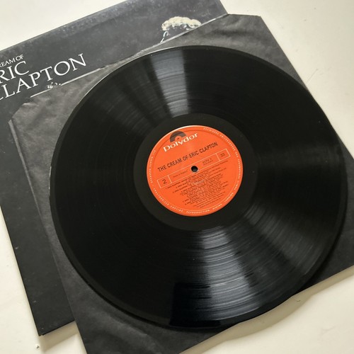 THE CREAM (BEST) OF ERIC CLAPTON VINYL GATEFOLD ALBUM RECORD LP 33rpm EX/EX - Picture 12 of 13
