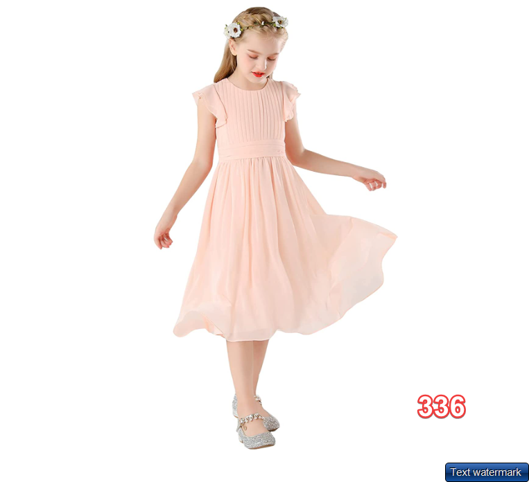 Happy Rose Chiffon Prom Party Dresses Bridesmaid Dress Flower Girl's Dress  10 | eBay