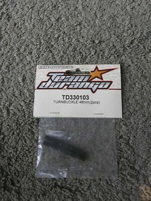 Team Durango RC Parts 48mm Turnbuckles (2) DNX408 DEX408 TD330103 NEW NIP