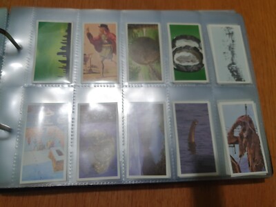 brooke bond tea cards full set unexplained mysteries (2)