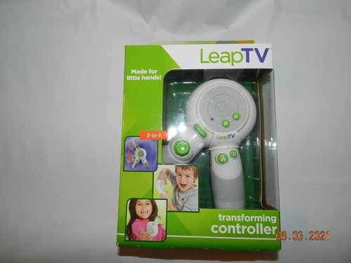 New LeapFrog LeapTV Transforming wireless Controller toy White frog easy grip