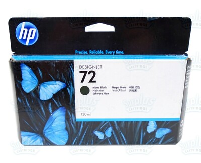 Genuine HP 72 Matte Black Ink C9403A T790  T610 T2300 T1120 T1200 T1300  (130ML)