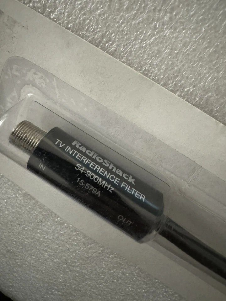 Radio Shack TV/VCR/FM Interference Filter 75-ohm, 54-900MHZ, 150-0579. - Image 3 of 4