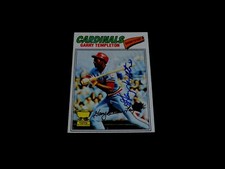 Garry Templeton Autographed 1977 Topps Cardinals Rookie Baseball Card AUTO NM