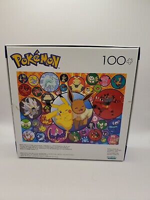  Buffalo Games - Pokemon - Pokemon Alola Region - 100 Piece  Jigsaw Puzzle for Families Challenging Puzzle Perfect for Family Time - 100  Piece Finished Size is 15.00 x 11.00 : Toys & Games