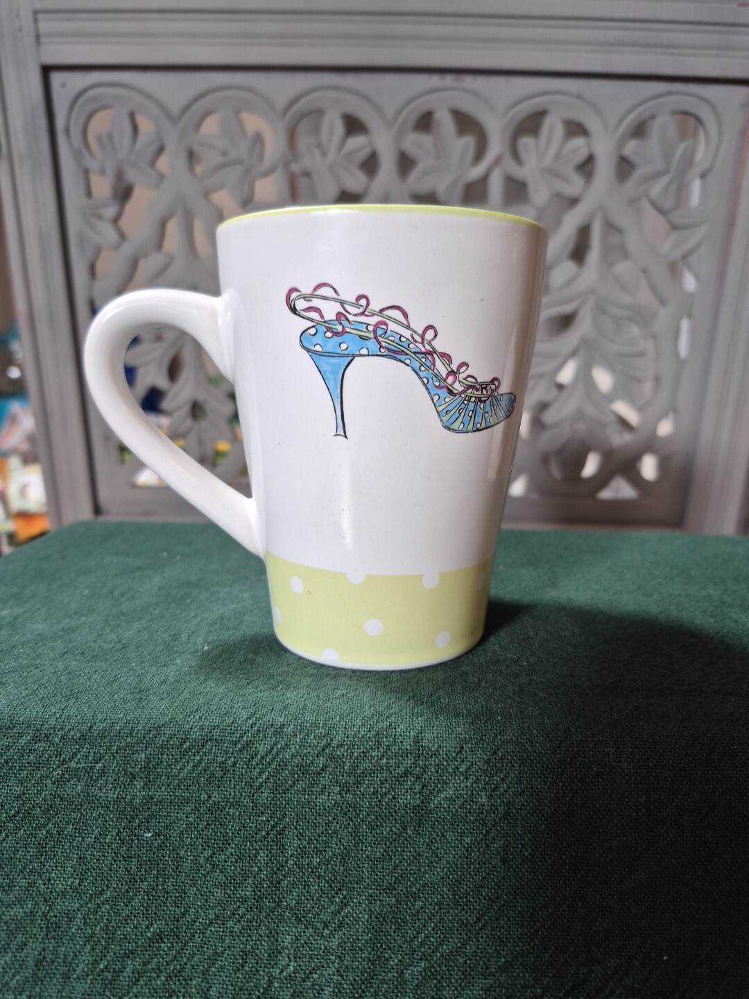 Rosanna Mugs Fancy Ladies Shoes Coffee Mug 12 Oz Tea