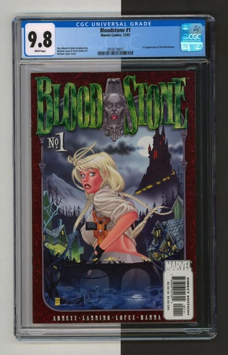 Bloodstone #1, CGC 9.8, WP, 1st Appearance of Elsa Bloodstone, Marvel, 2001