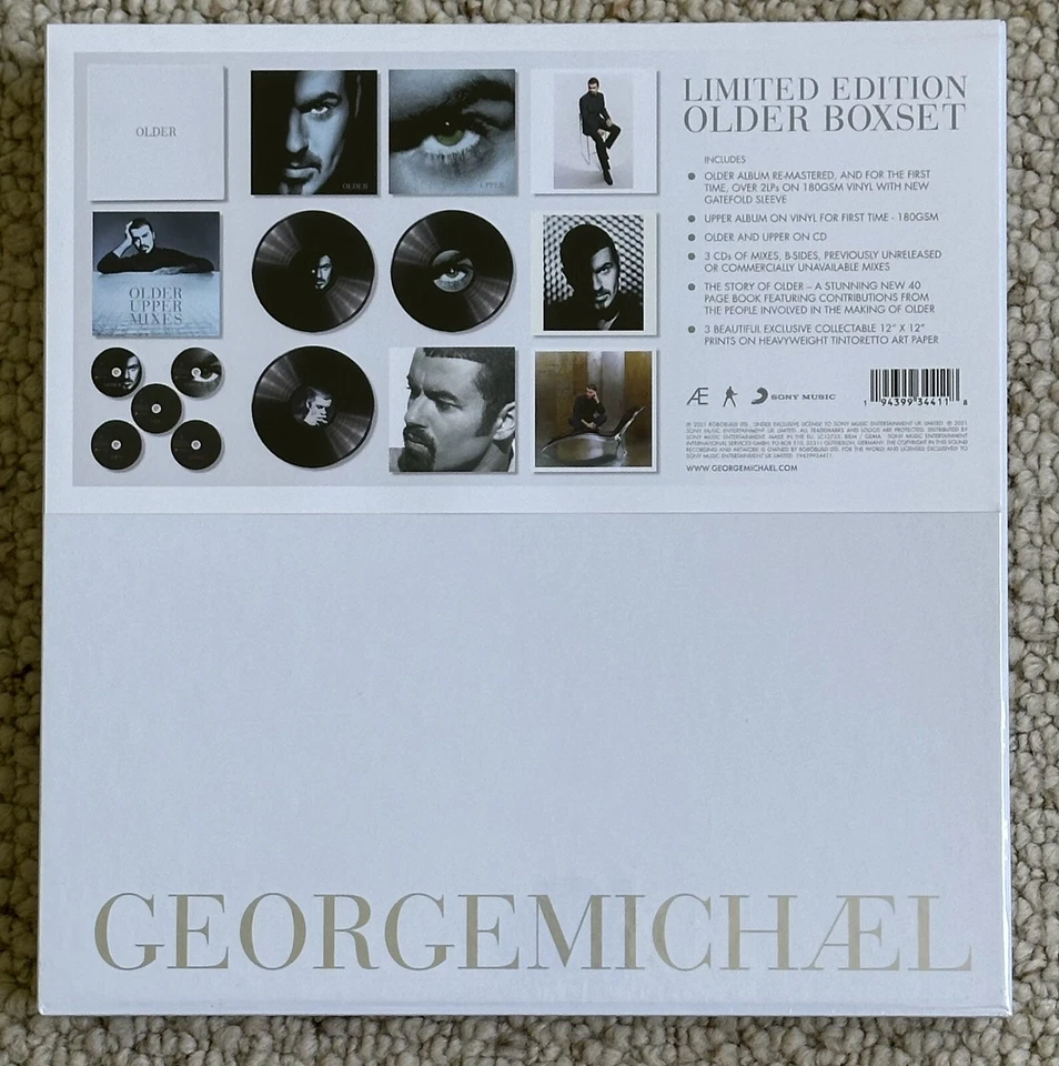 George Michael Older Limited Deluxe Edition Boxset Box Set New Numbered (#704) Foto 3 de 4