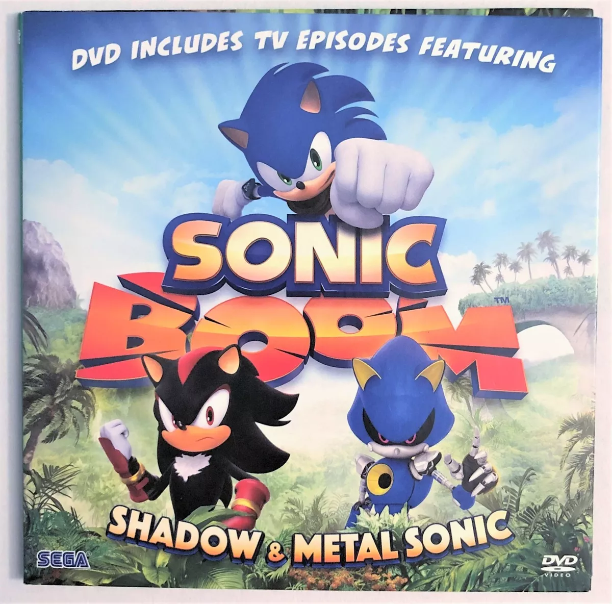 sonic and shadow vs Metal sonic from sonic boom