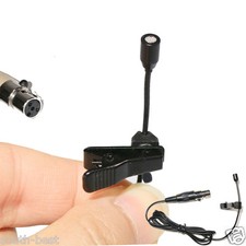 Mini 4Pin Tie Lavalier Lapel Microphone for Shure BLX ULX SLX PGX UT wireless