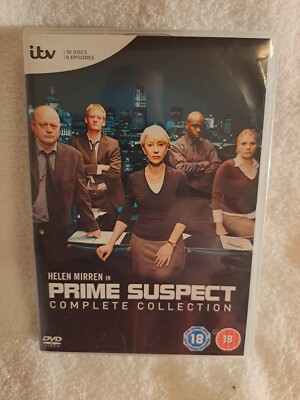 PRIME SUSPECT: HELEN MIRREN: 1991 DVD COMPLETE COLLECTION LIKE NEW)  UK