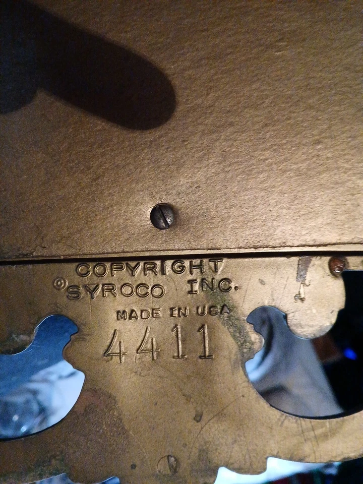 Vintage Syroco Gold Wall Mirror Hollywood Regency Dart MCM Gothic Ornate Boho - Image 3 of 3