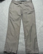 Perry Ellis Portfolio Mens Dress Pants Black/Grey Heather Modern Fit 32x30