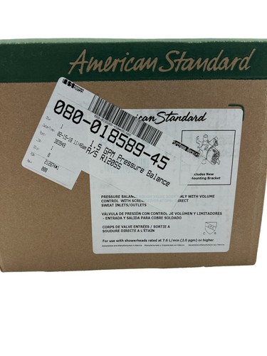 T&S Pressure Balance Shower Valve 36" Slide Bar and Hand Shower B-3405 New - Picture 9 of 10